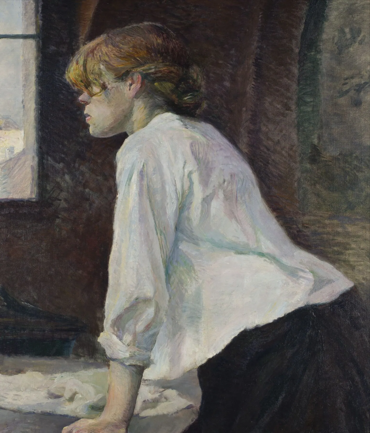 La lavandera, de Henri de Toulouse-Lautrec