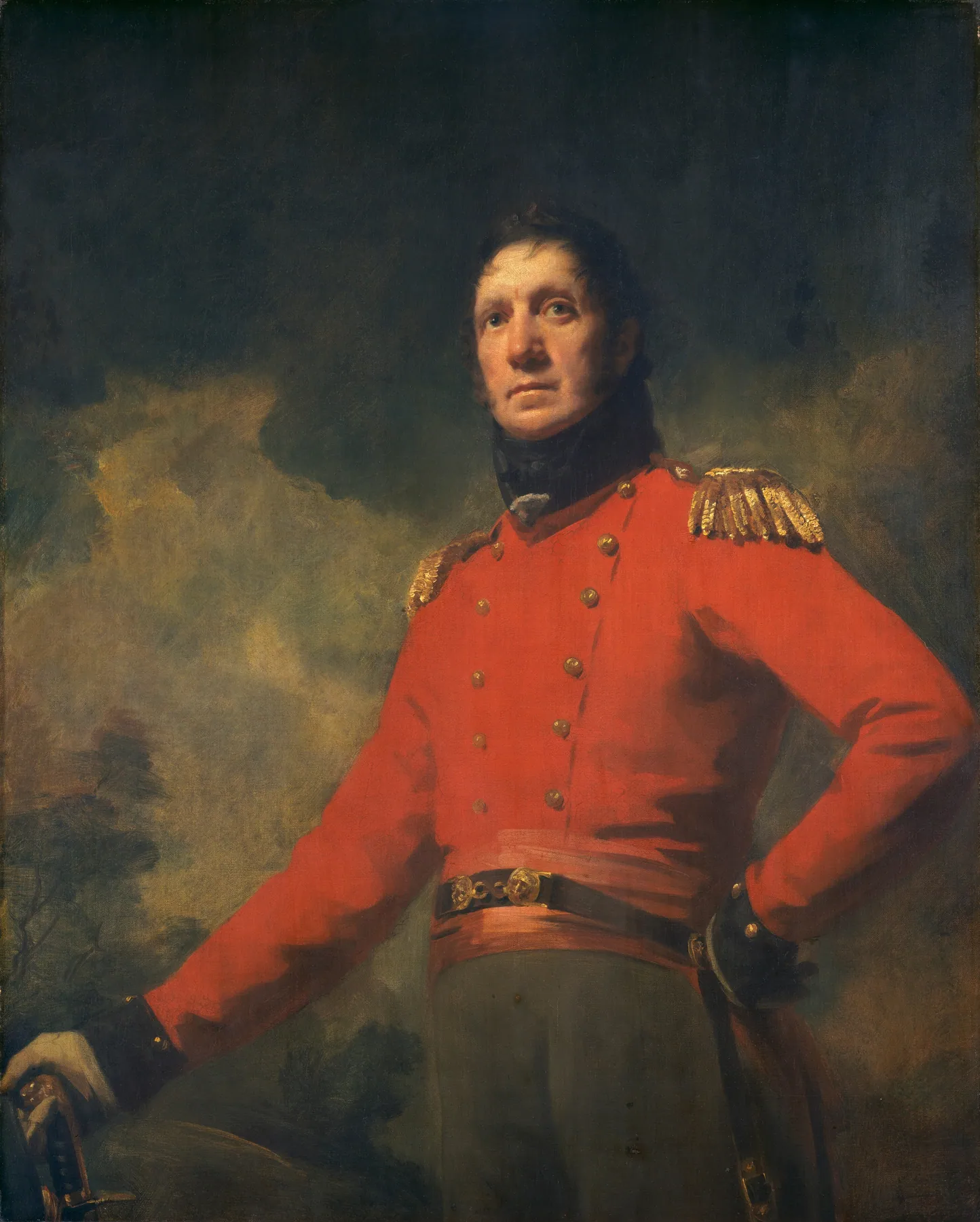 Coronel Francis James Scott, de Henry Raeburn