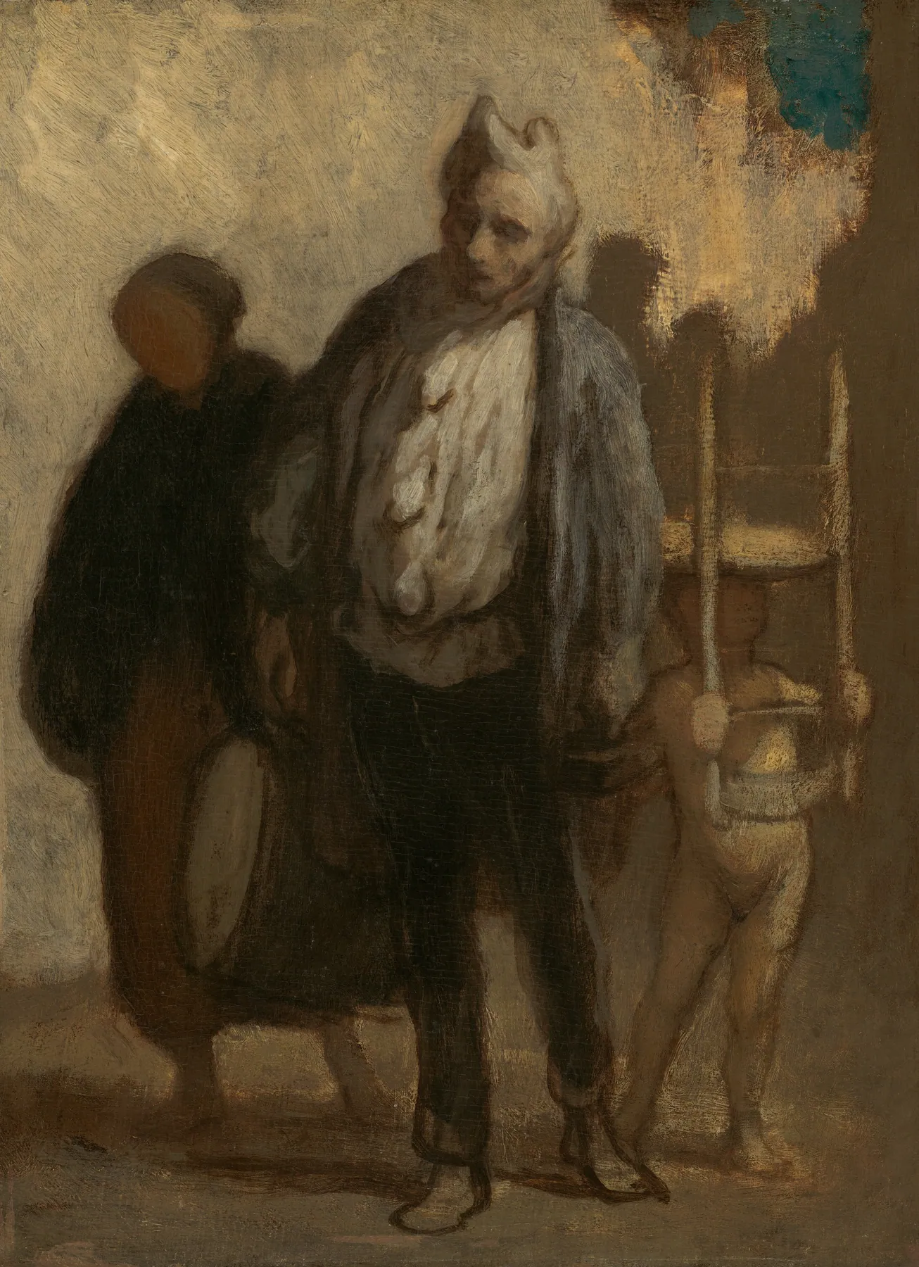 Saltimbanquis errantes, de Honoré Daumier