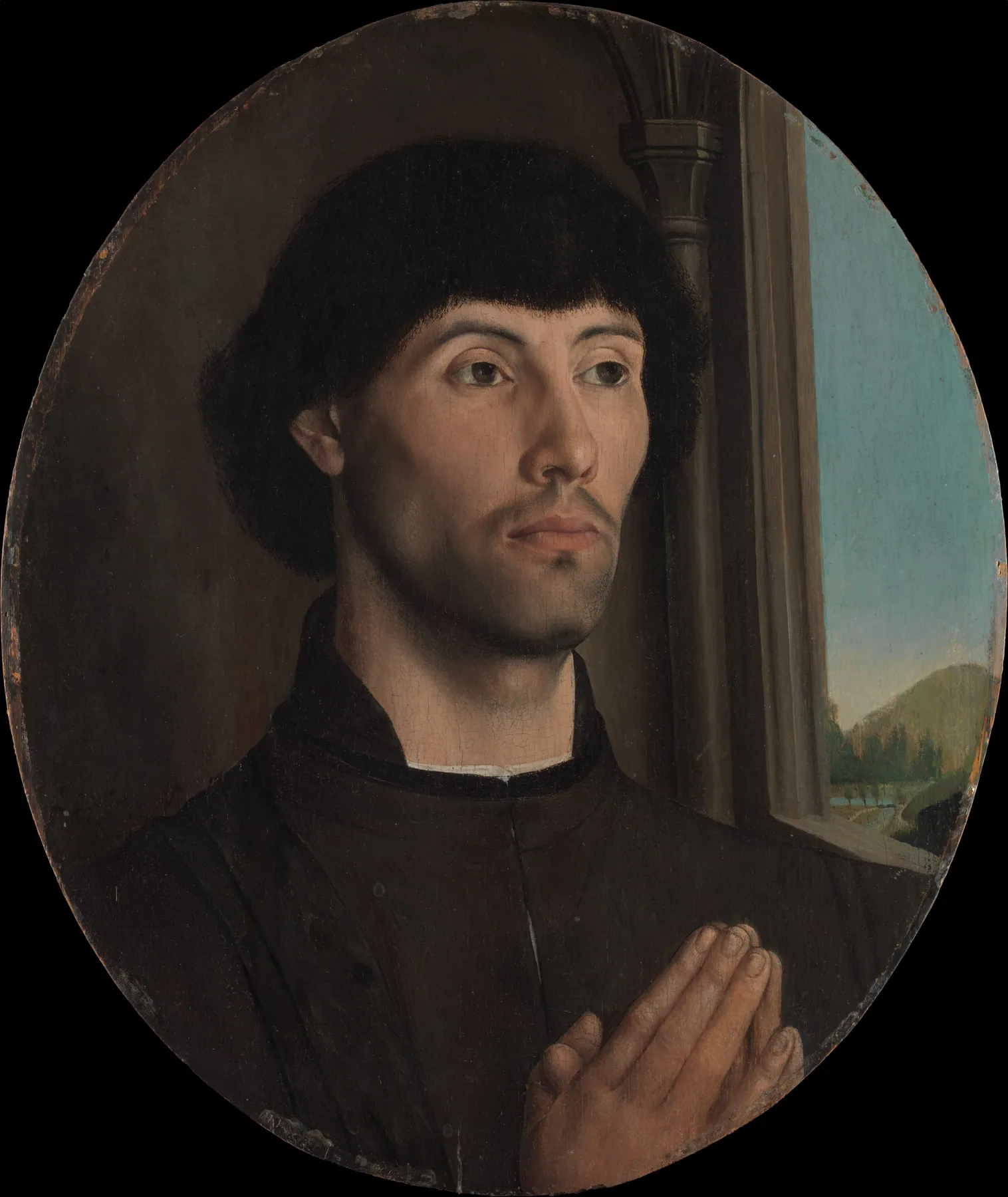 Retrato de un hombre, de Hugo van der Goes