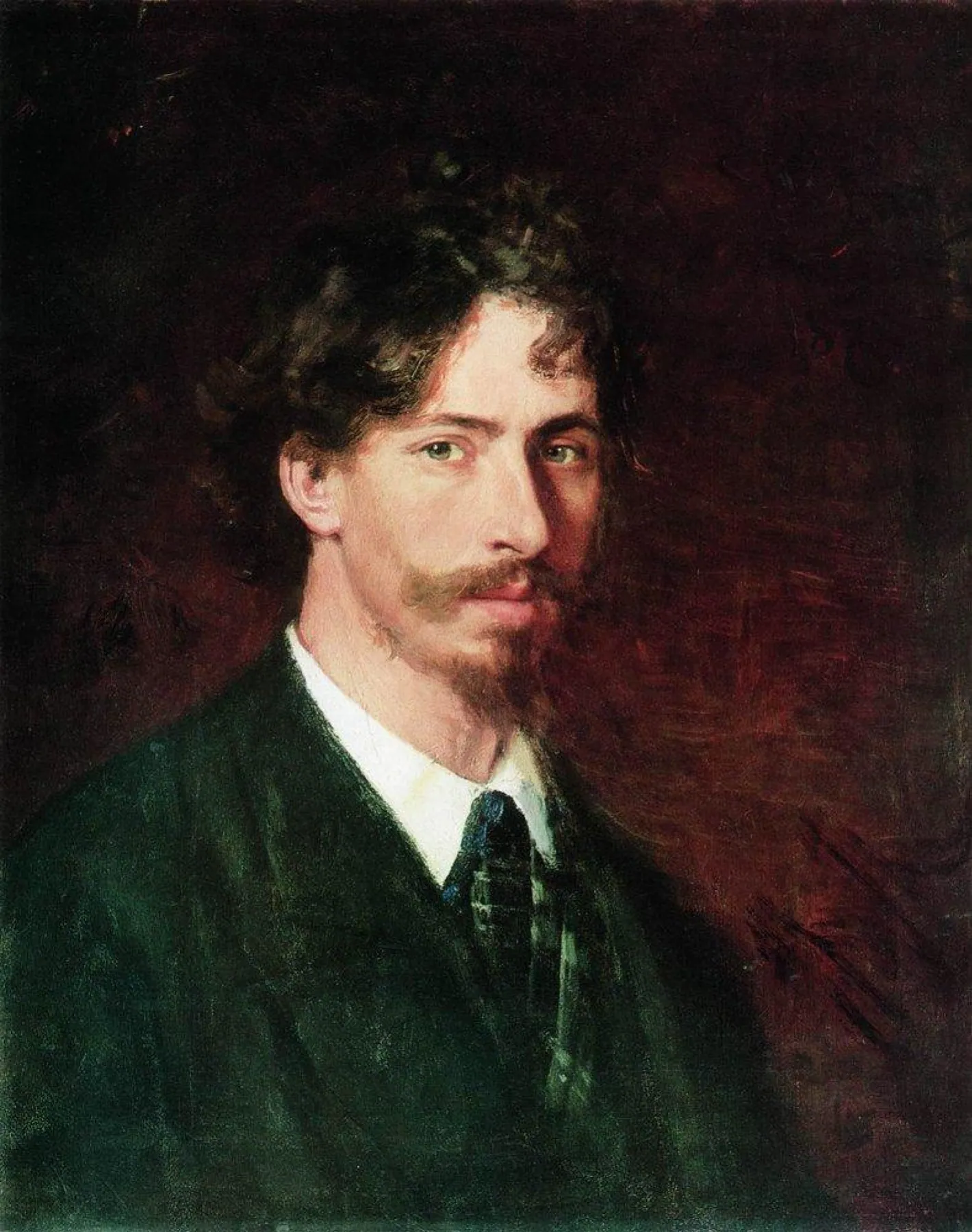 Autorretrato, de Ilyá Repin