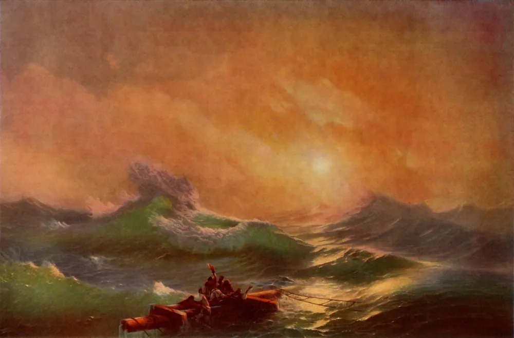 La novena ola, de Ivan Aivazovsky