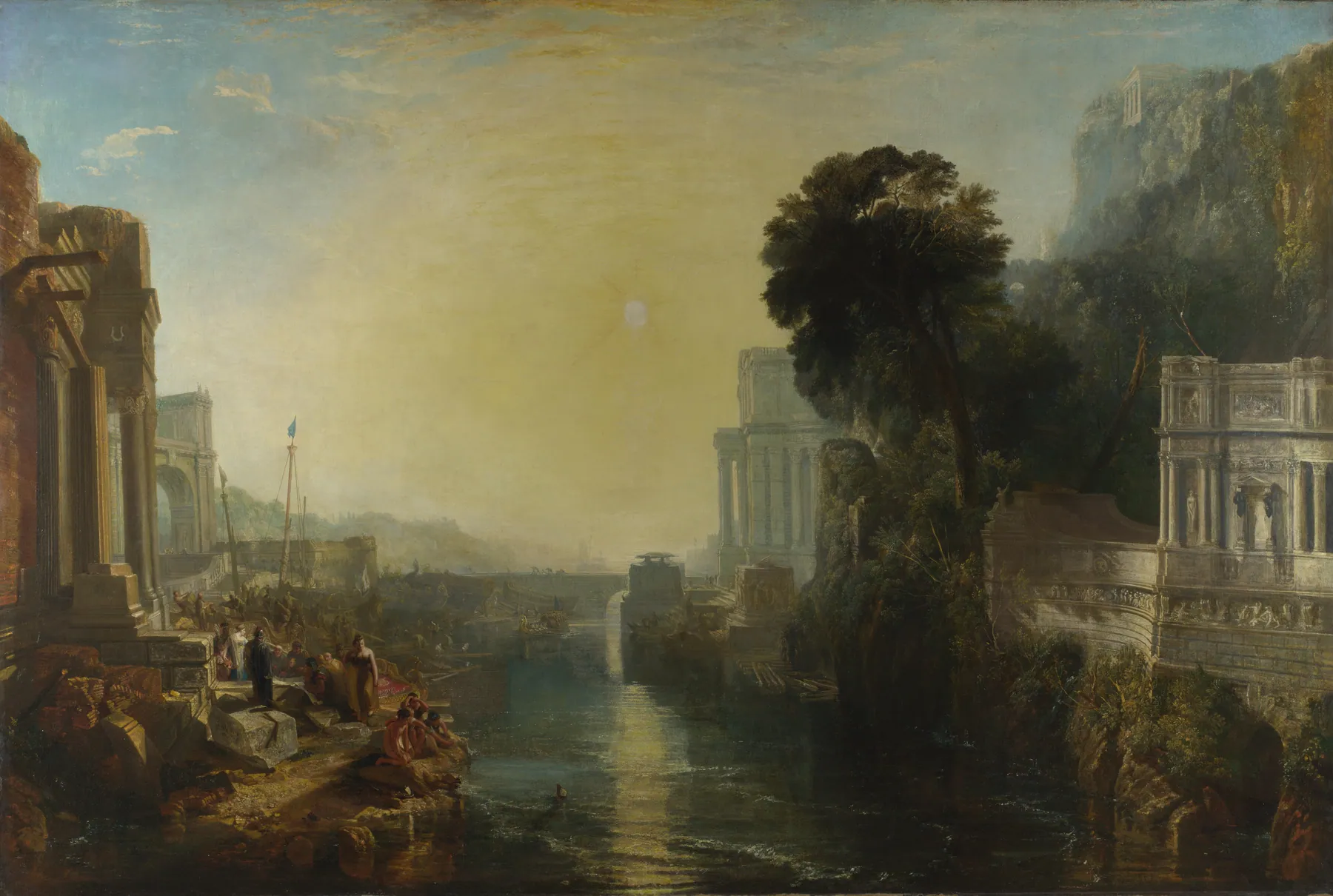 Dido construye Cartago, de J.M.W. Turner