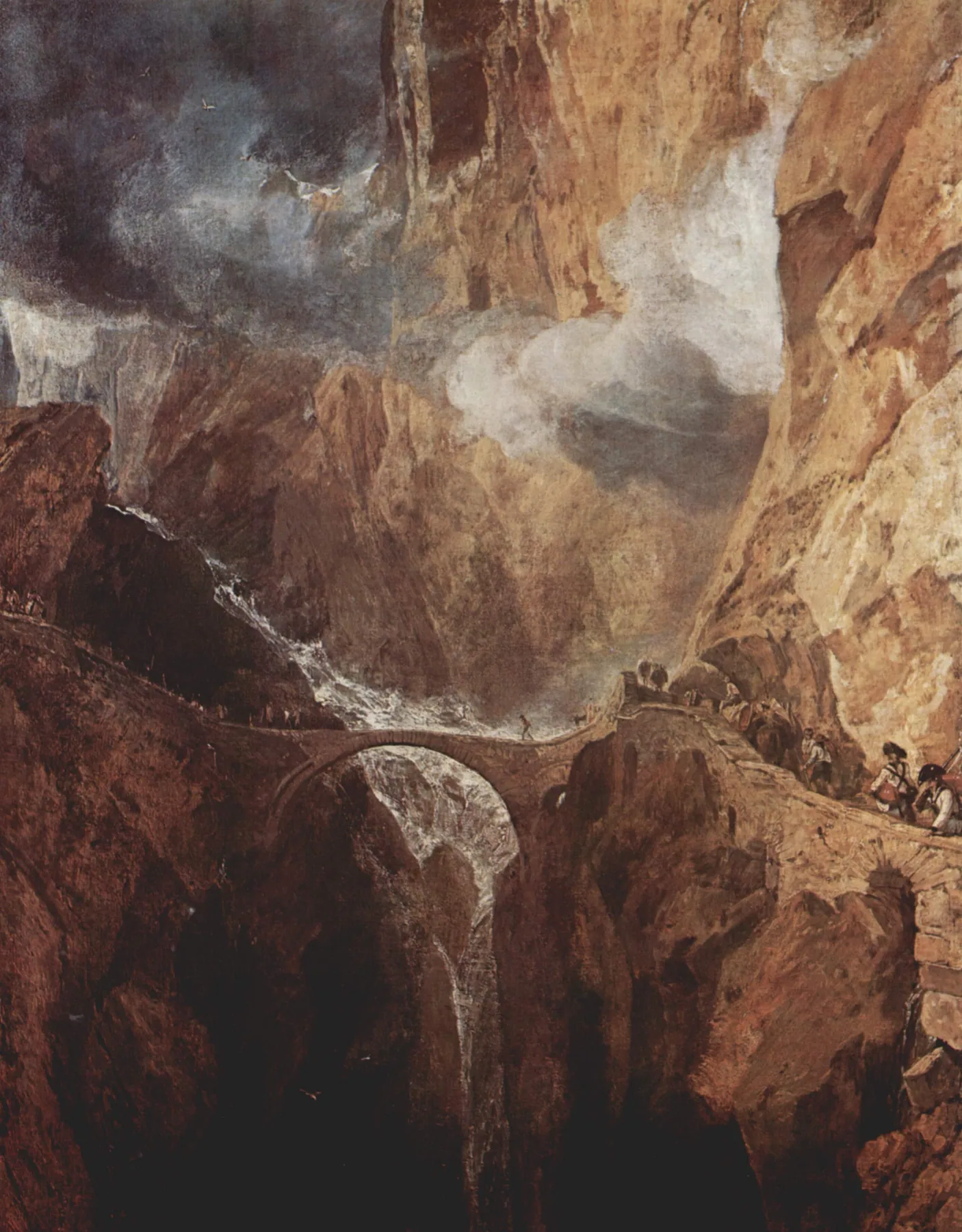 El puente de paso, de J.M.W. Turner