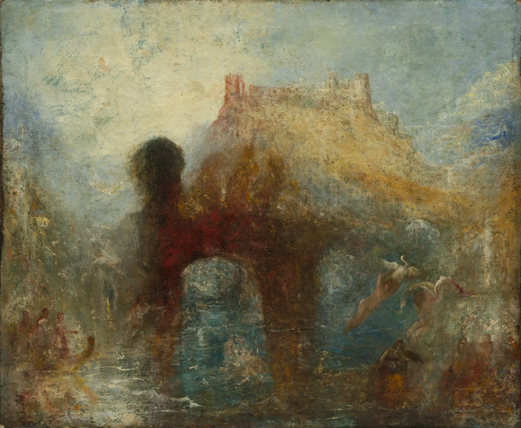 La cueva de la reina Mab, de J.M.W. Turner