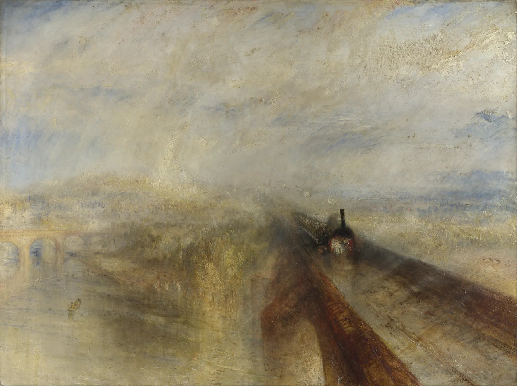 Lluvia, vapor y velocidad, de J.M.W. Turner