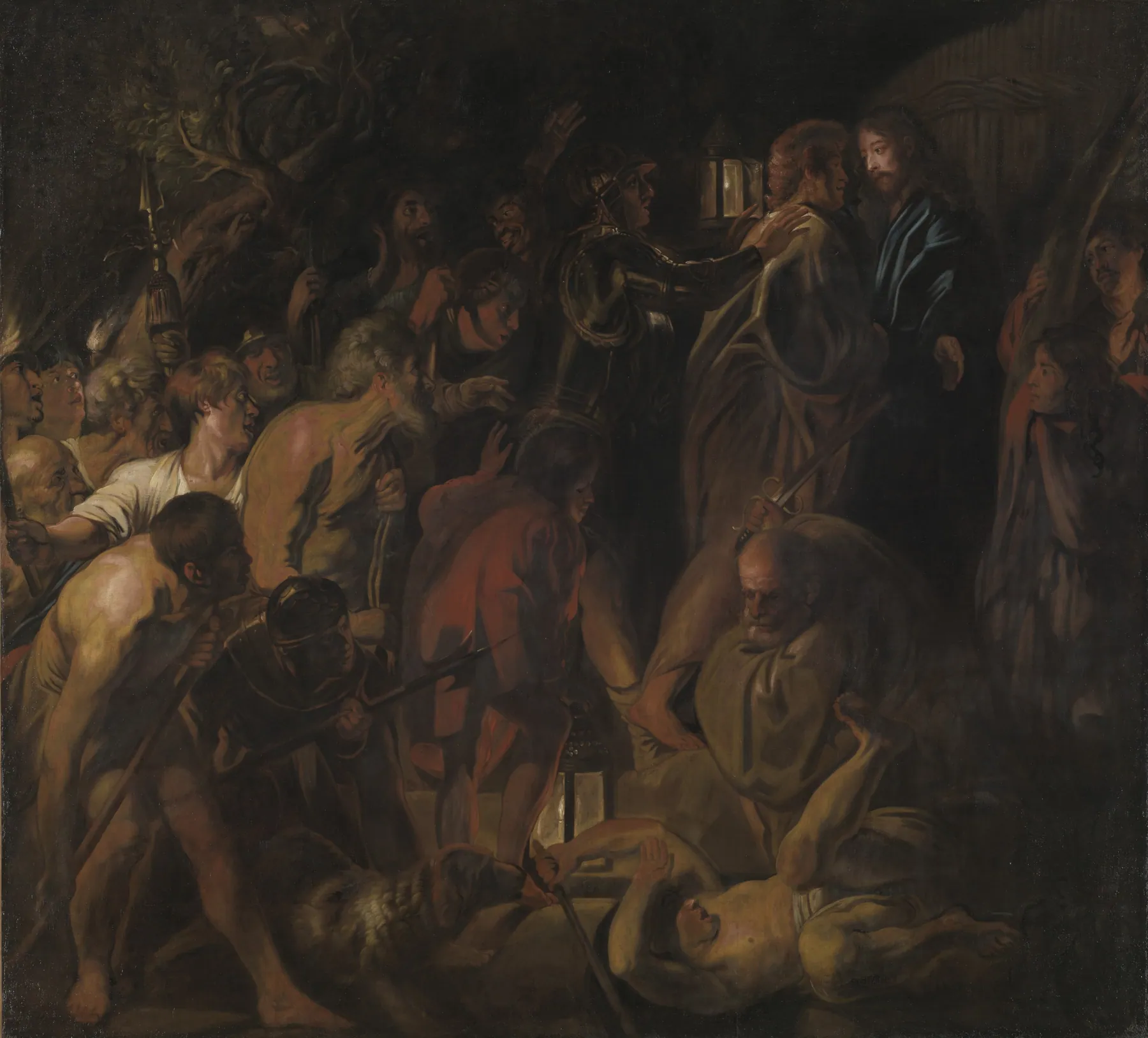 La traición de Cristo, de Jacob Jordaens