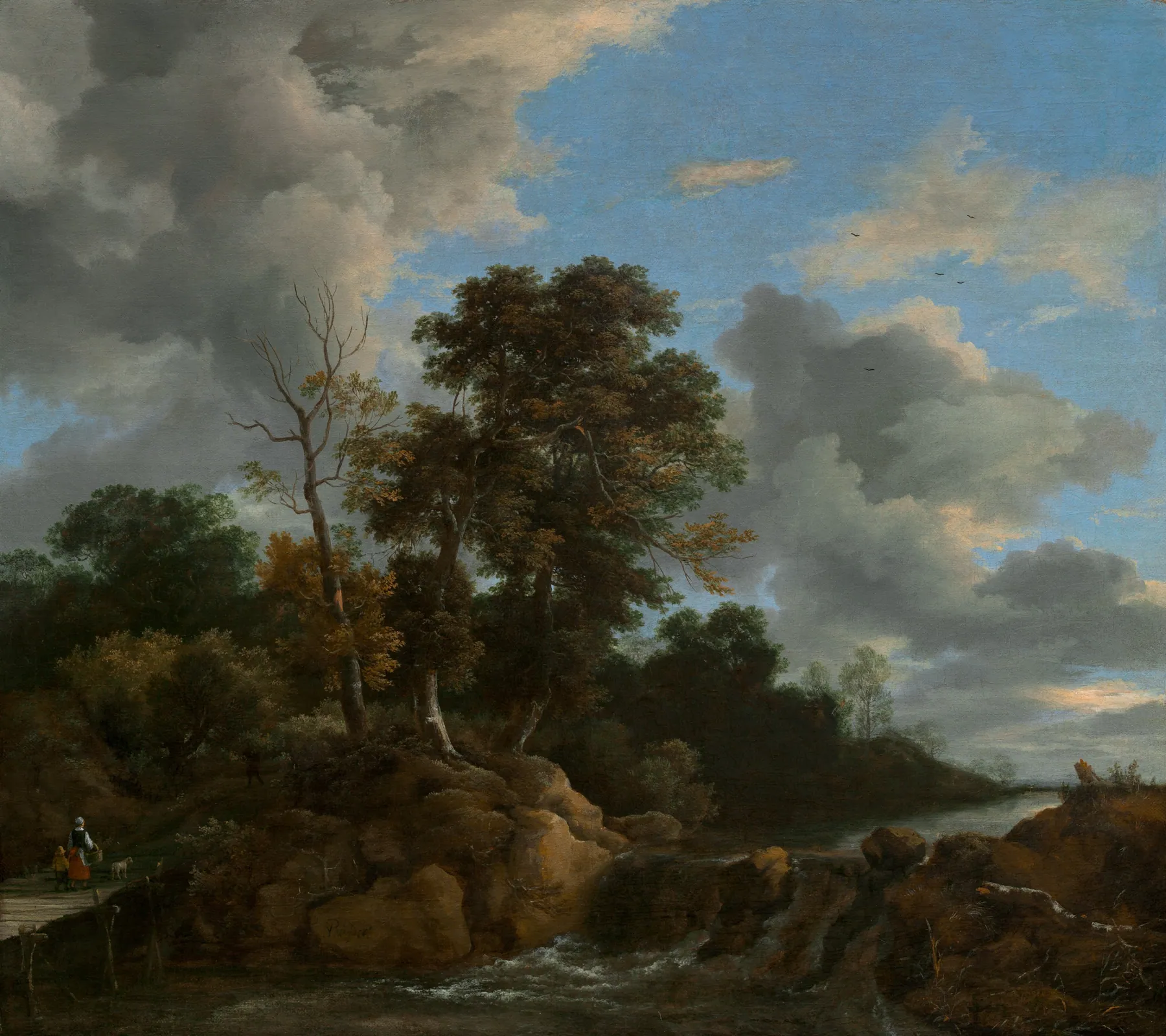 Paisaje, de Jacob van Ruisdael