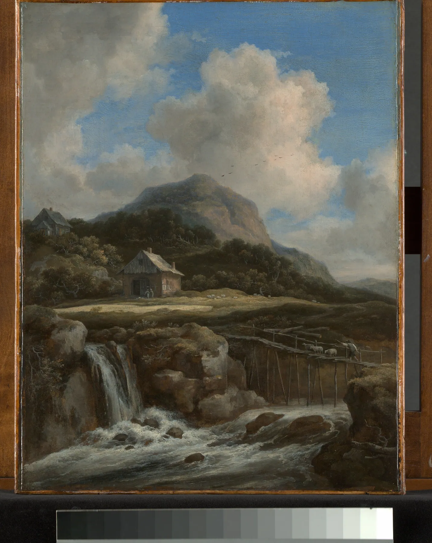 Torrente de montaña, de Jacob van Ruisdael