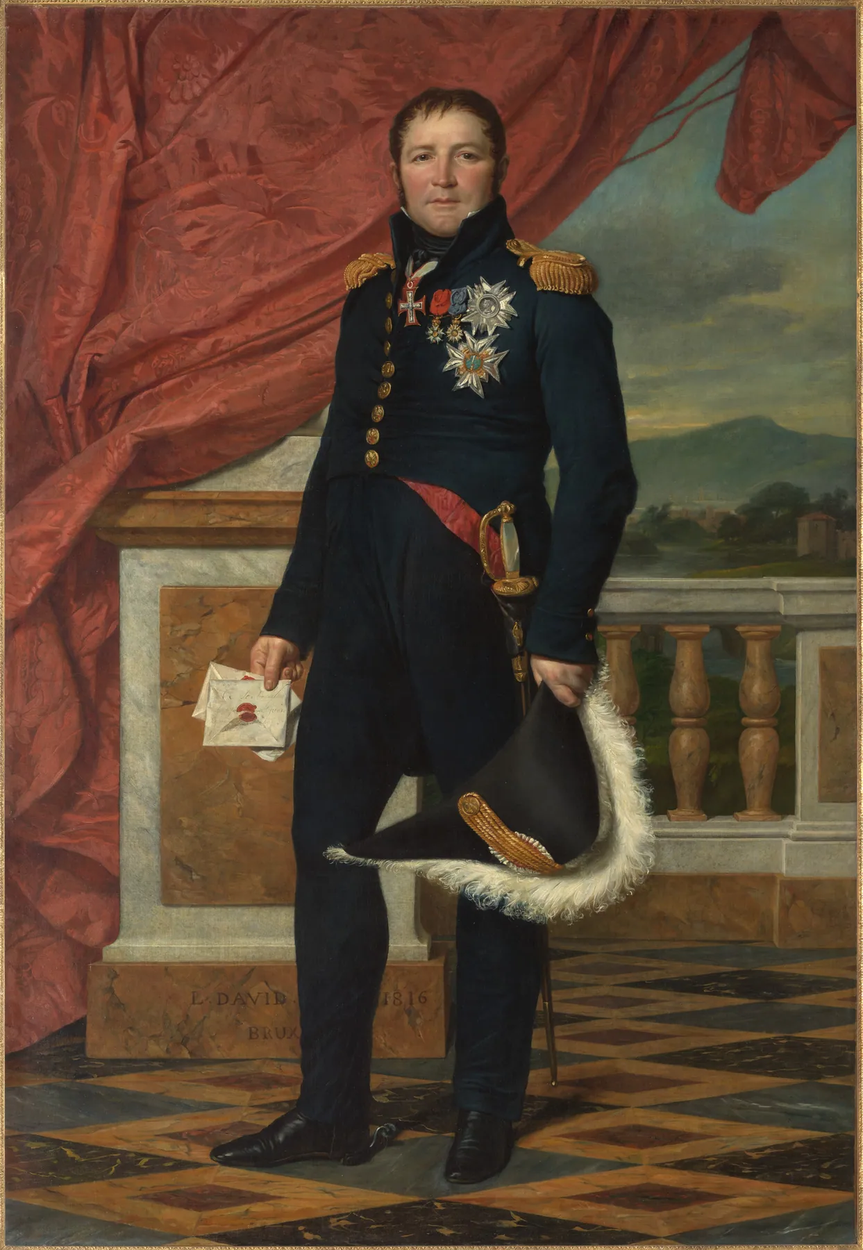 El general Étienne-Maurice Gérard (1773-1852), de Jacques-Louis David