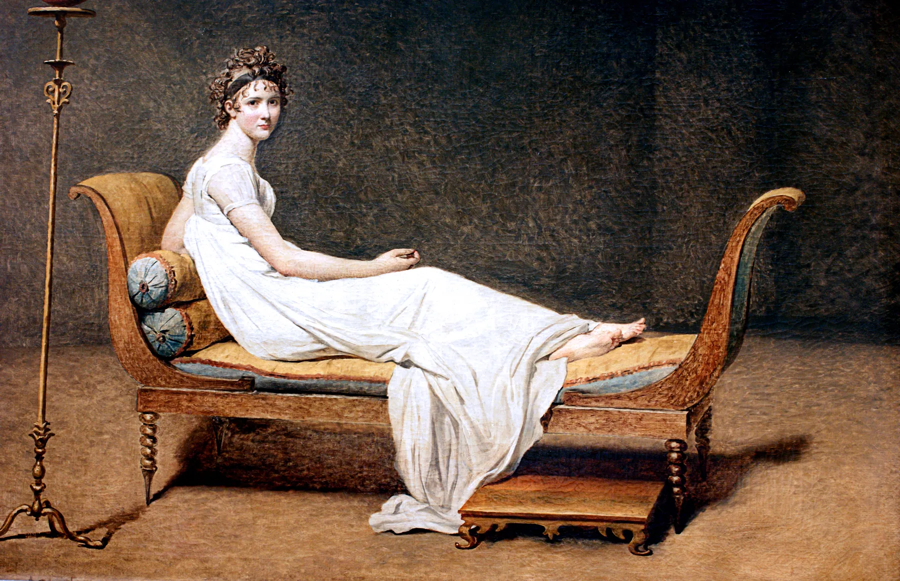 Retrato de Madame Récamier, de Jacques-Louis David