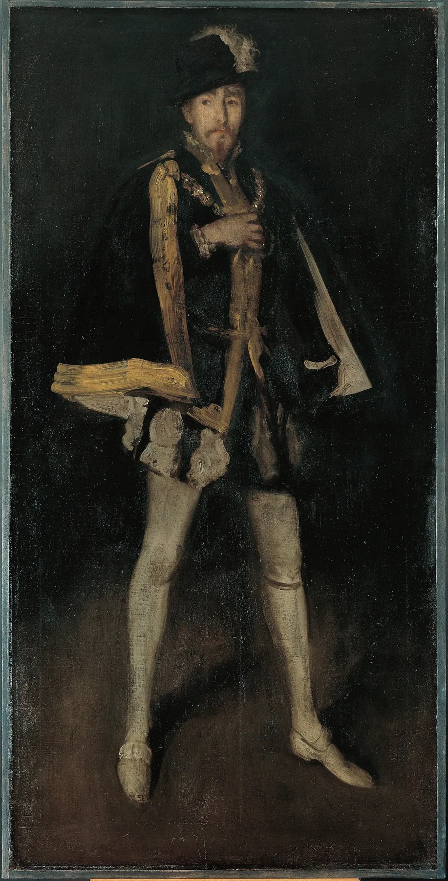 Arreglo en negro, n.º 3, Sir Henry Irving como Felipe II de España, de James McNeill Whistler