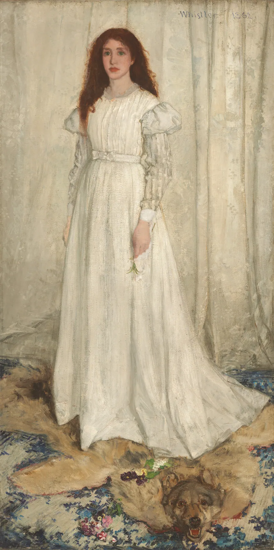 Sinfonía en blanco, n.º 1, de James McNeill Whistler