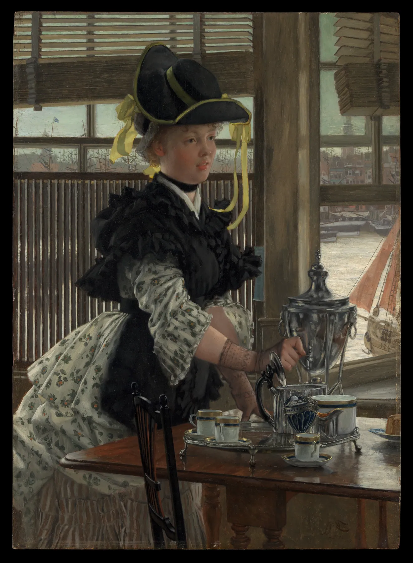 El té, de James Tissot