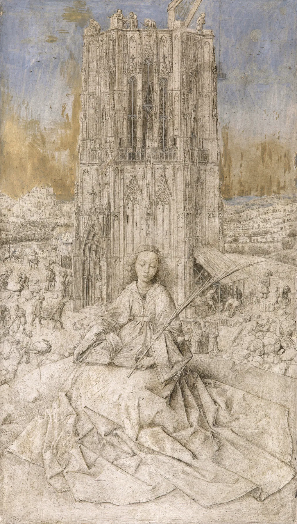 Santa Bárbara, de Jan van Eyck