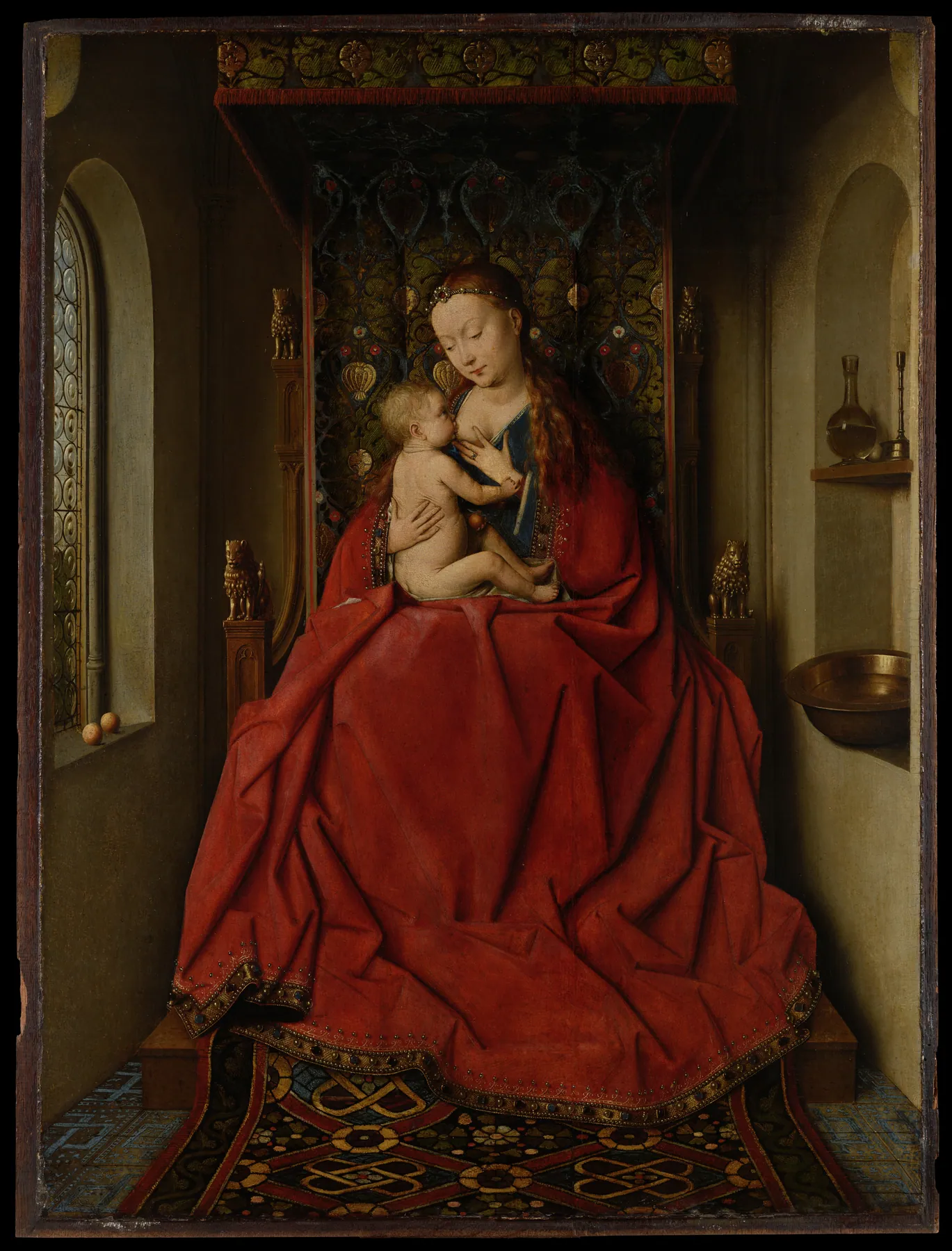 Virgen de Lucca, de Jan van Eyck