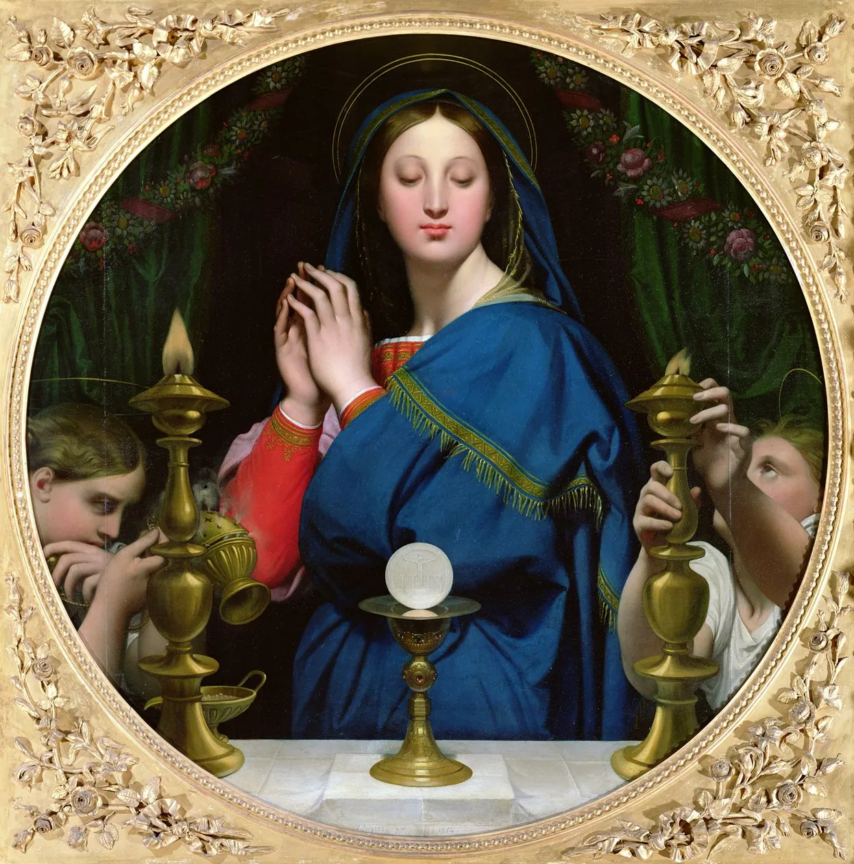 La Virgen de la Hostia, de Jean-Auguste-Dominique Ingres