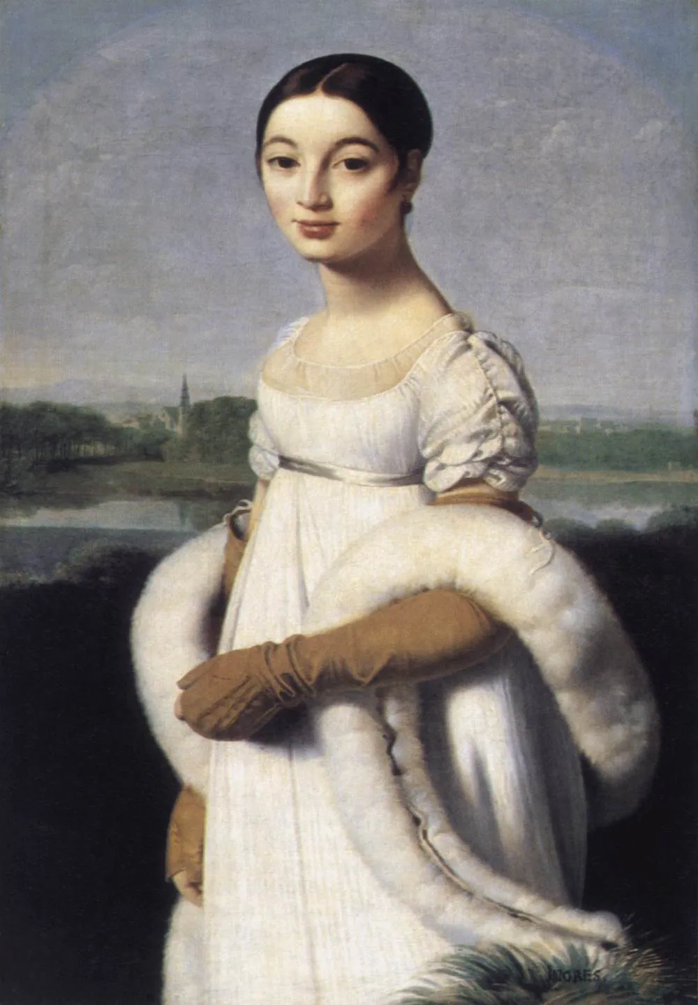 Mademoiselle Caroline Rivière, de Jean-Auguste-Dominique Ingres