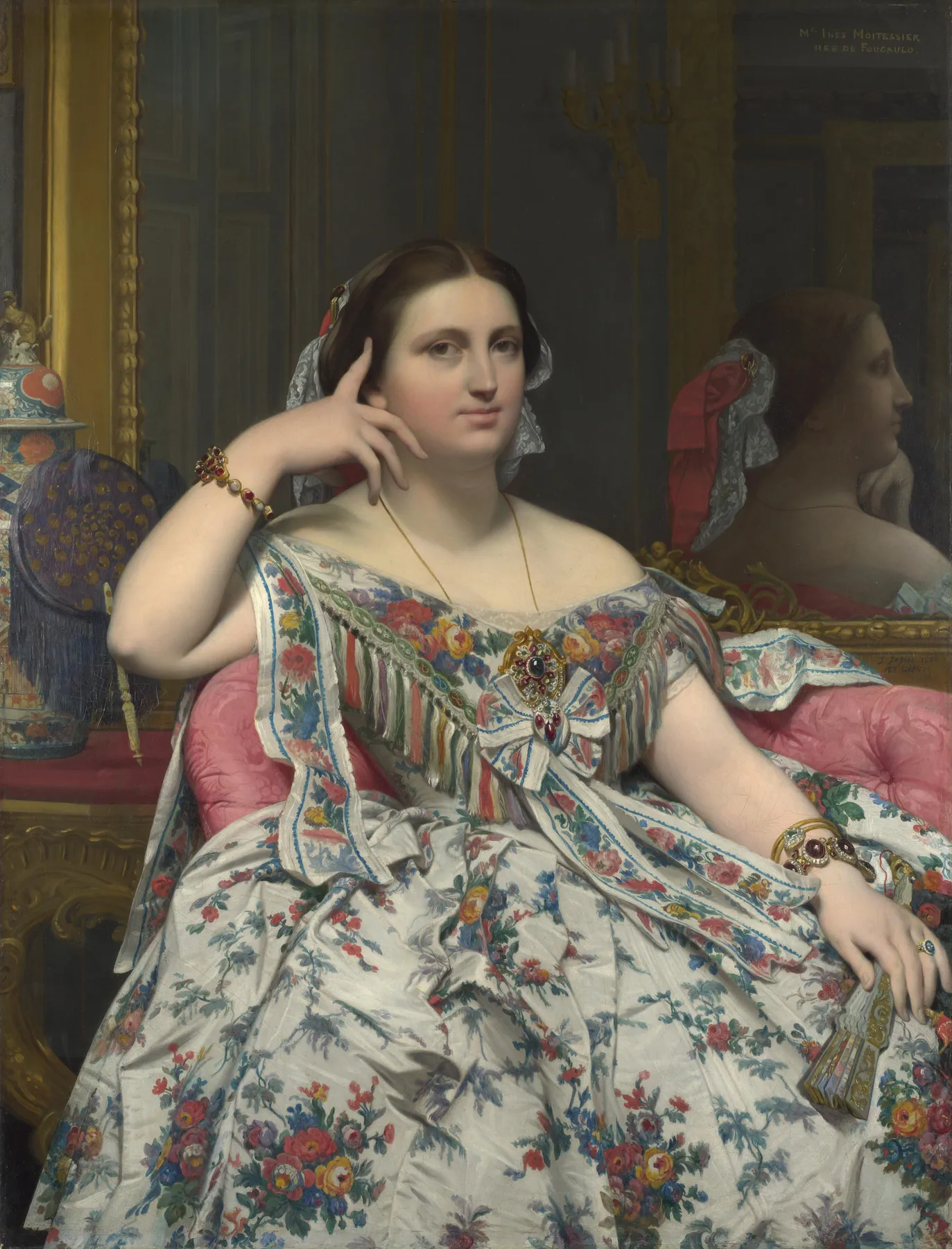Retrato de Madame Moitessier, de Jean-Auguste-Dominique Ingres