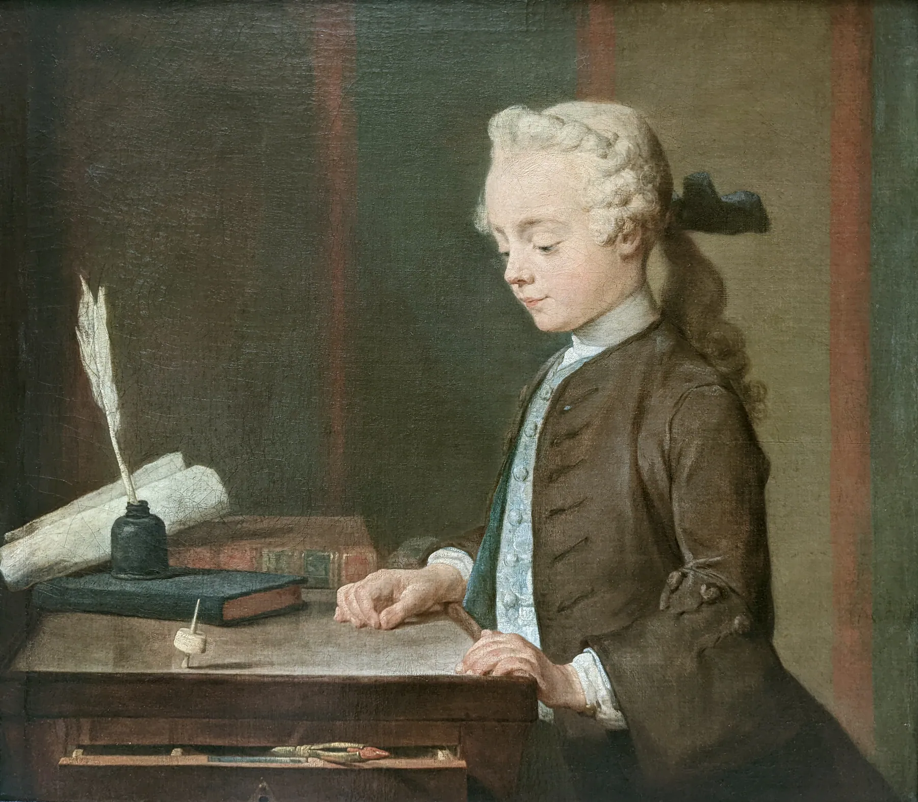 El niño de la peonza, de Jean-Baptiste-Siméon Chardin