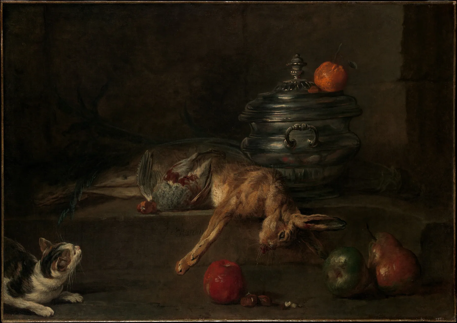 La sopera de plata, de Jean-Baptiste-Siméon Chardin