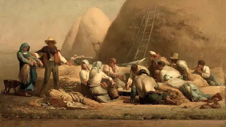 El descanso de los segadores, de Jean-François Millet