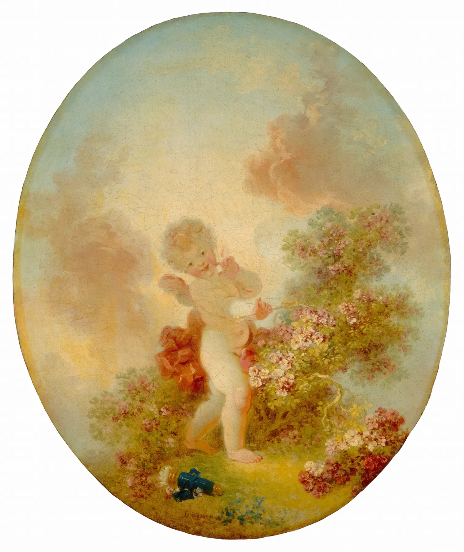 El amor centinela, de Jean-Honoré Fragonard