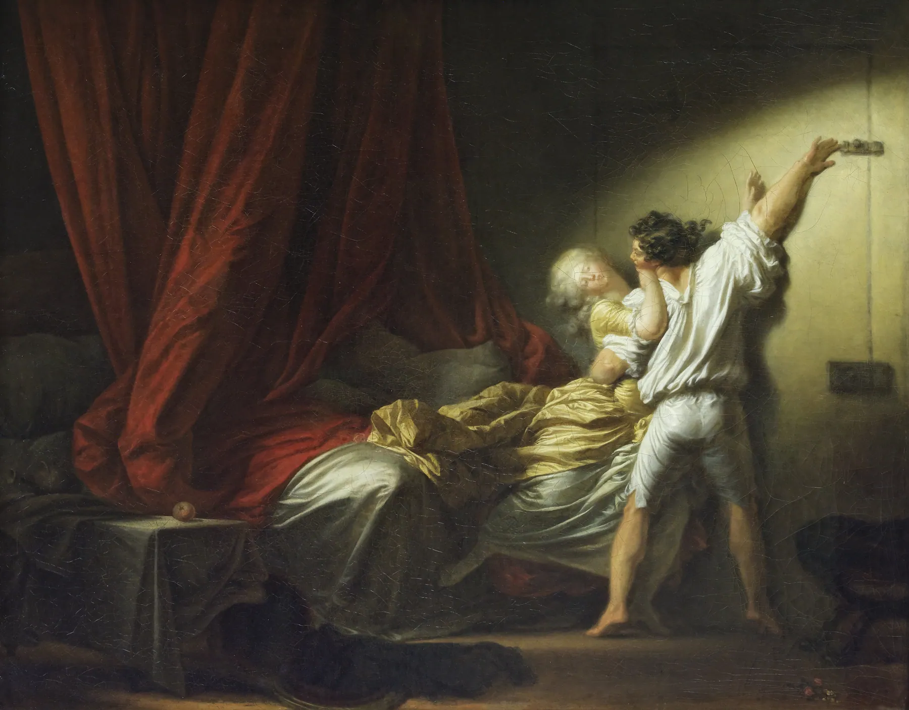 El cerrojo, de Jean-Honoré Fragonard