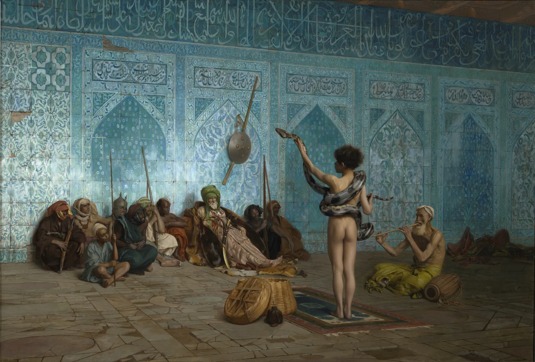 El encantador de serpientes, de Jean-Léon Gérôme
