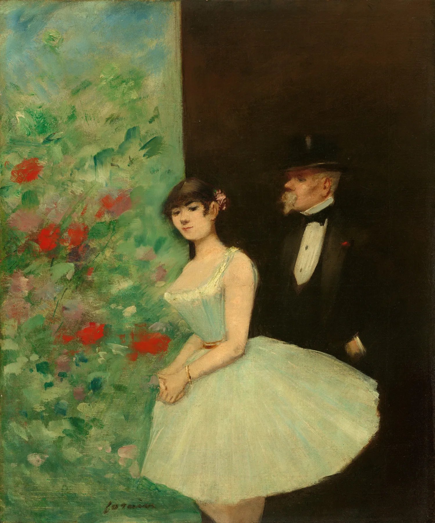 Entre bastidores, de Jean-Louis Forain
