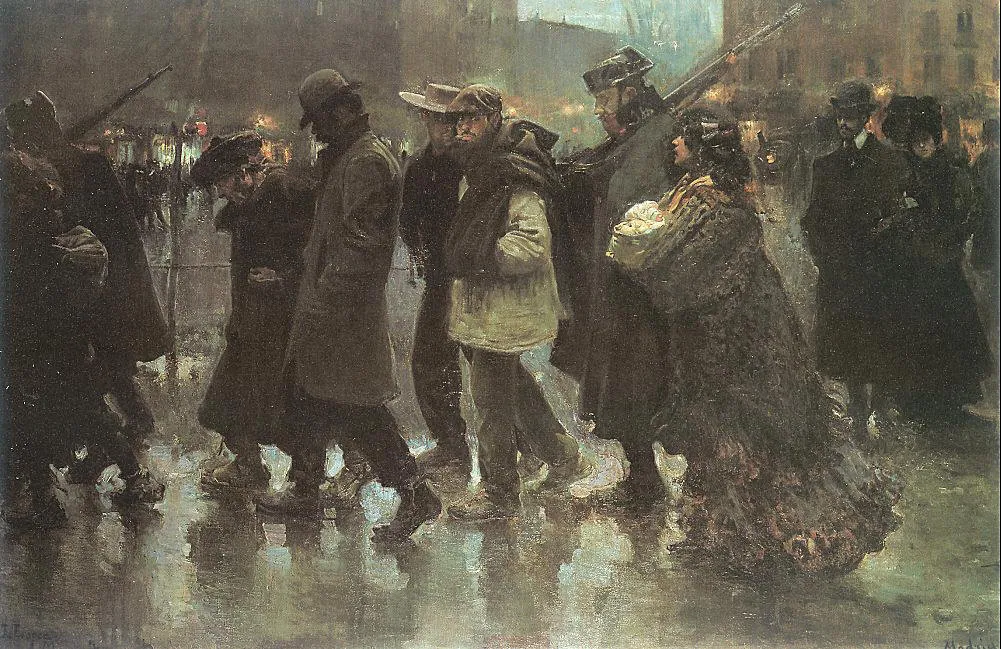 Cuerda de presos, de Joaquín Sorolla