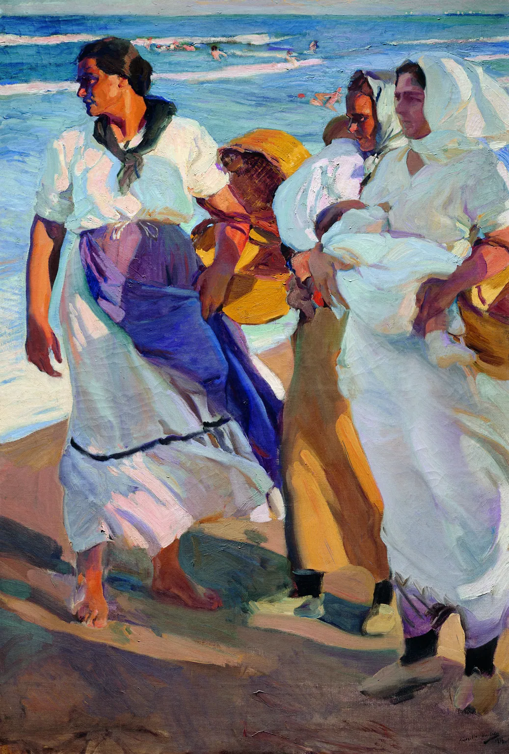 Pescadoras de Valencia, de Joaquín Sorolla