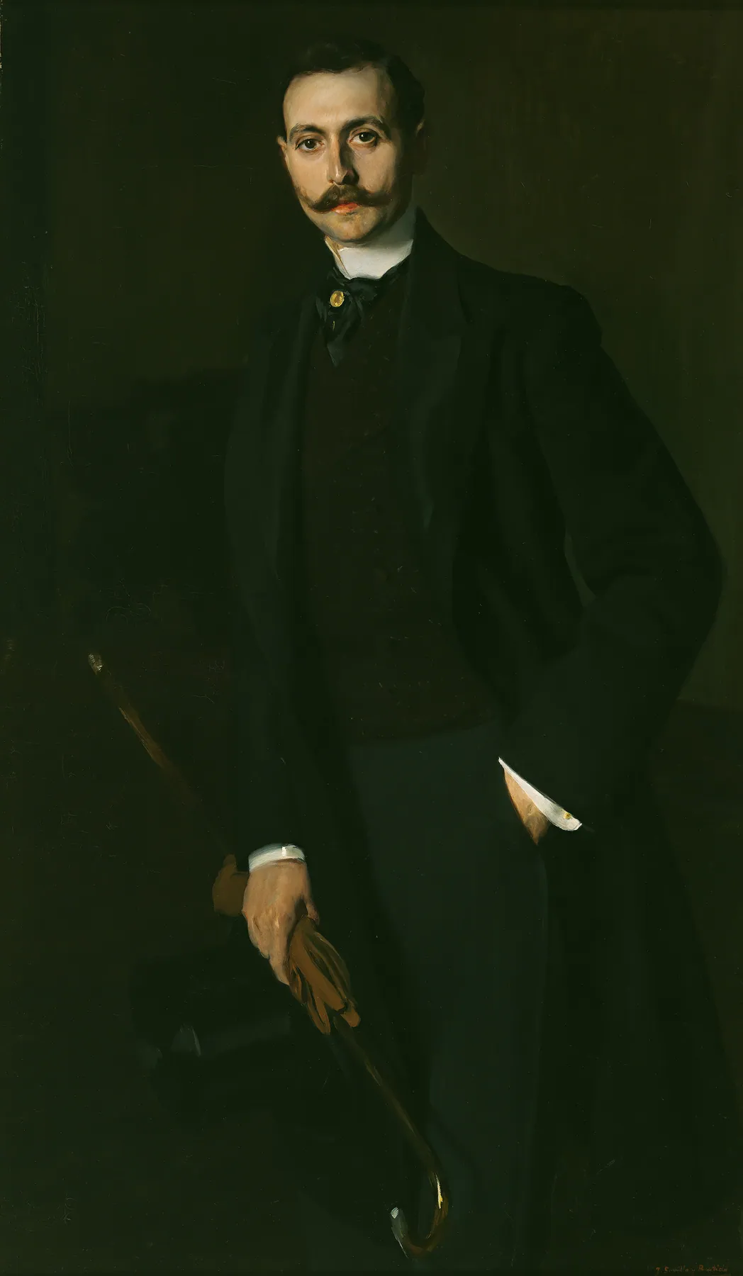 Retrato de Aureliano de Beruete, de Joaquín Sorolla