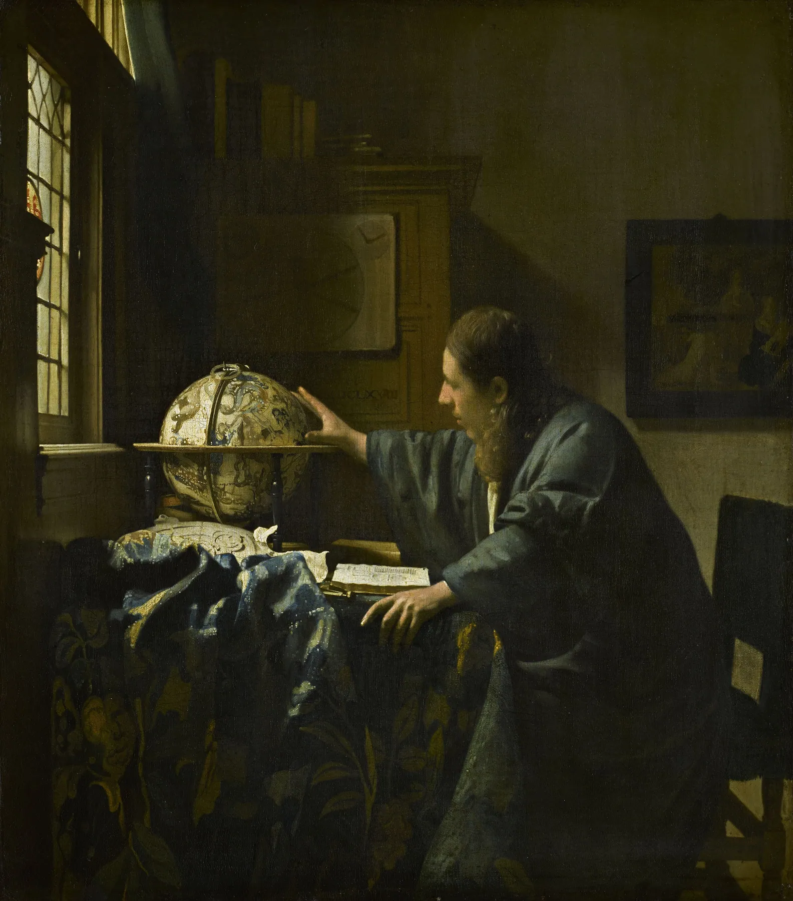 El astrónomo, de Johannes Vermeer