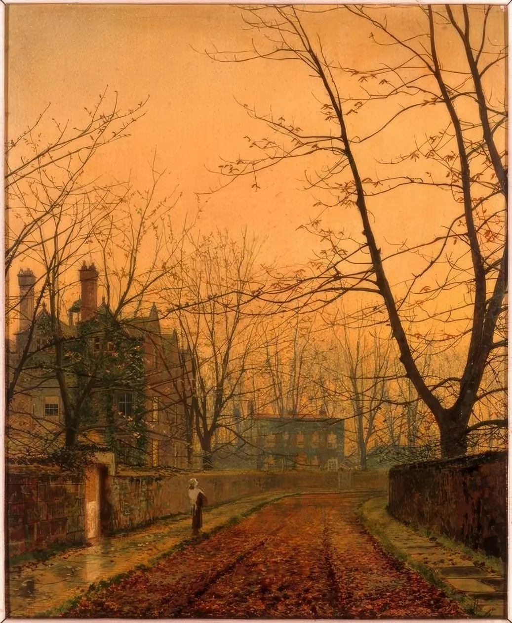 Oro de otoño, de John Atkinson Grimshaw