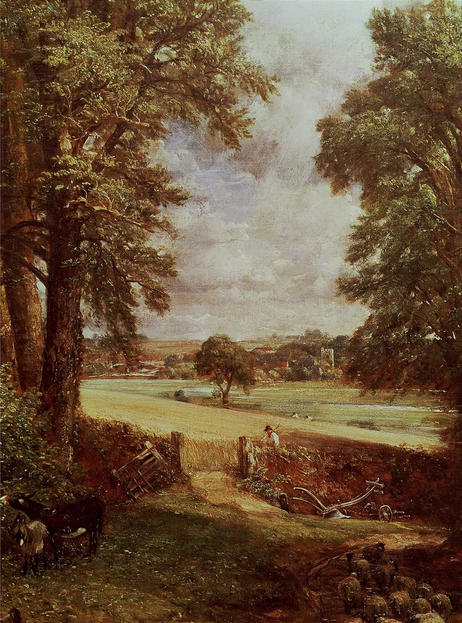Campo de maíz, de John Constable