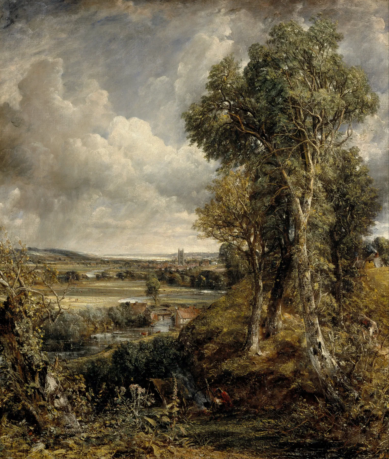 El valle de Dedham, de John Constable