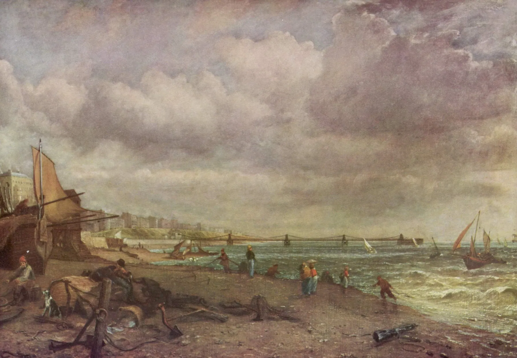 Muelle de Brighton, de John Constable