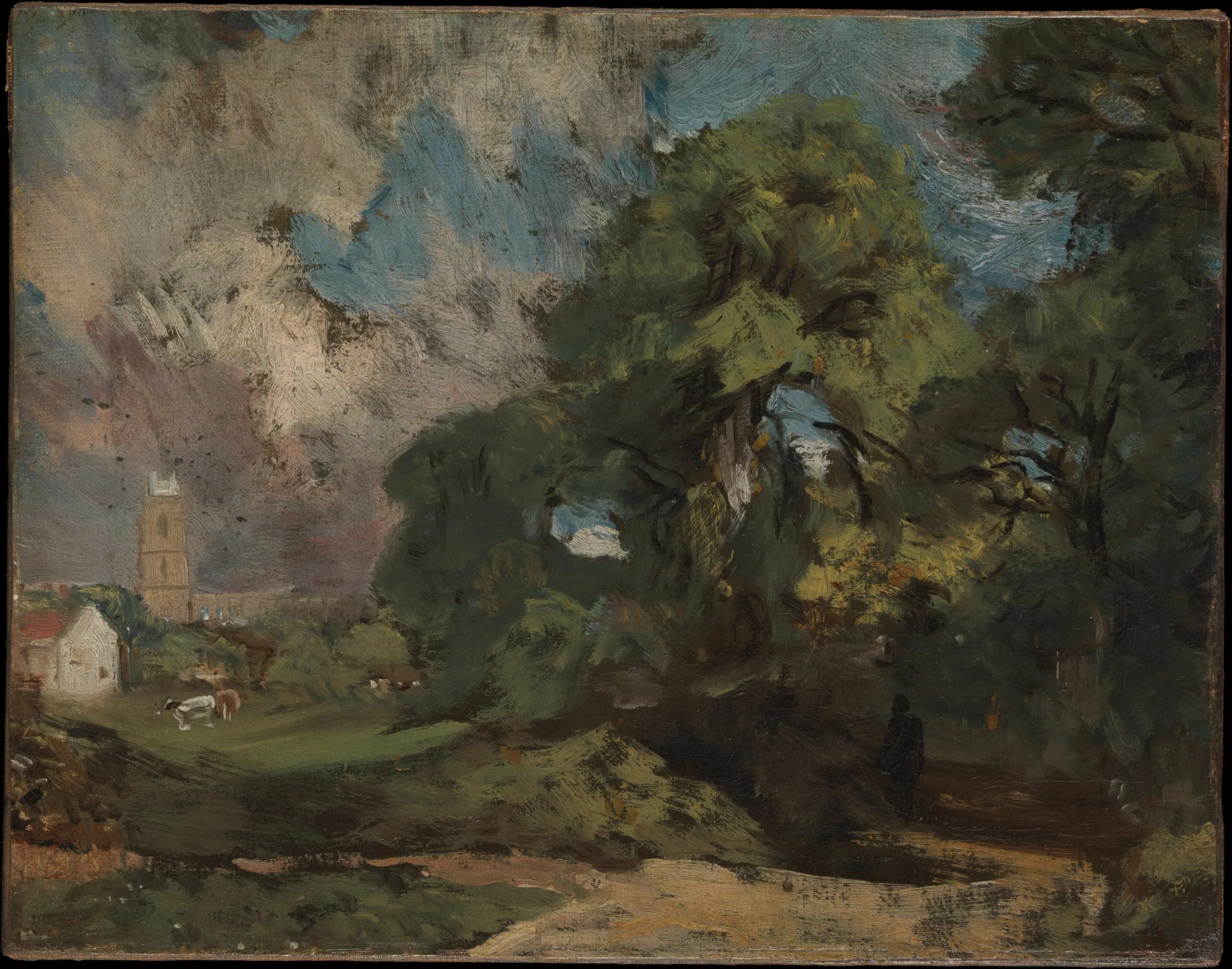 Stoke-by-Nayland, de John Constable