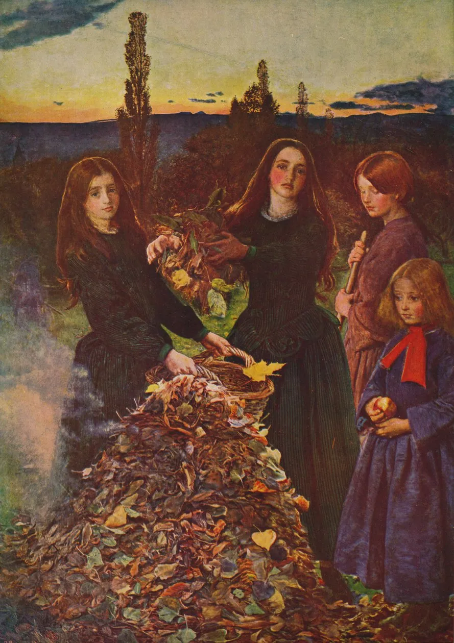 Hojas de otoño, de John Everett Millais