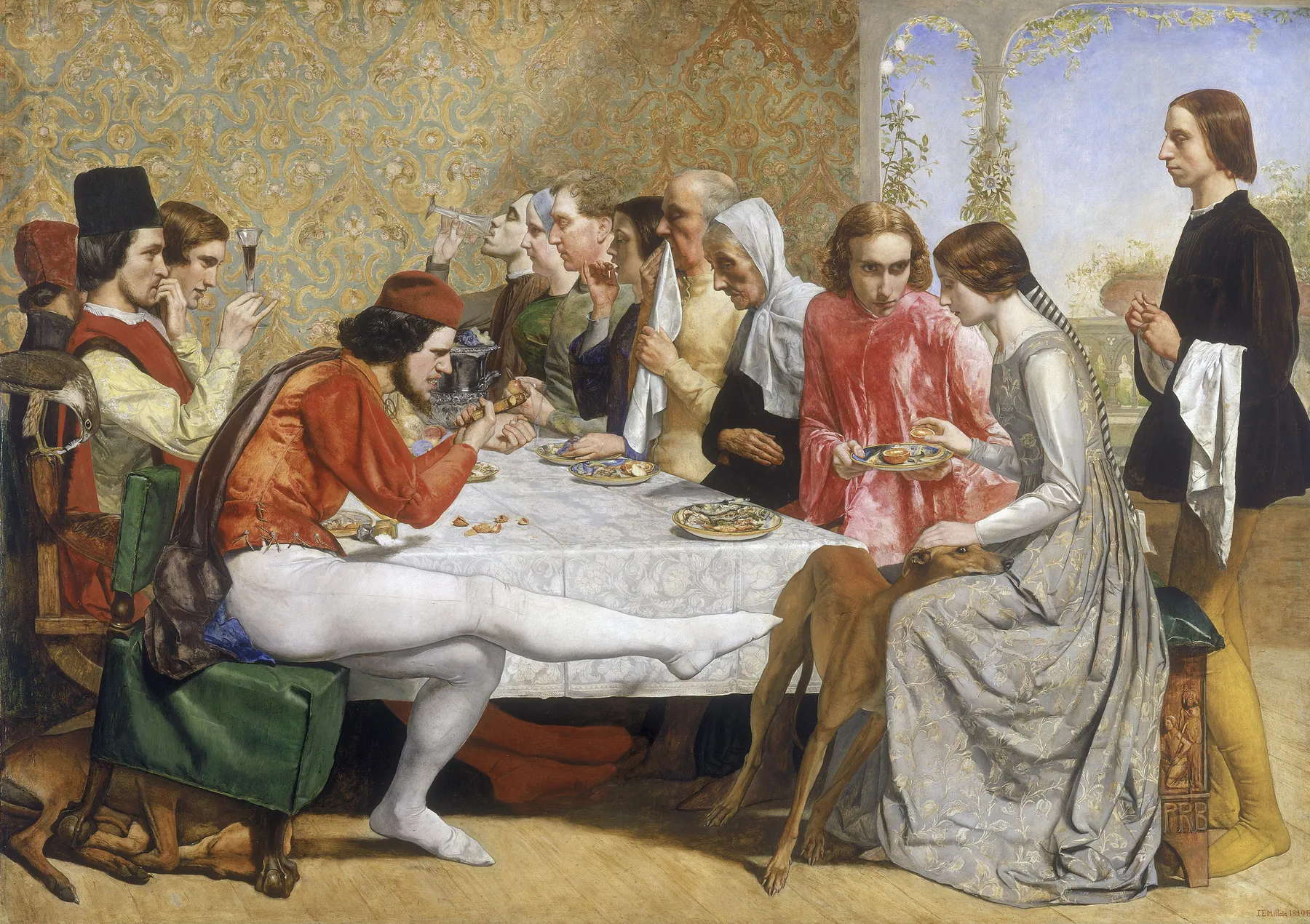 Isabella, de John Everett Millais