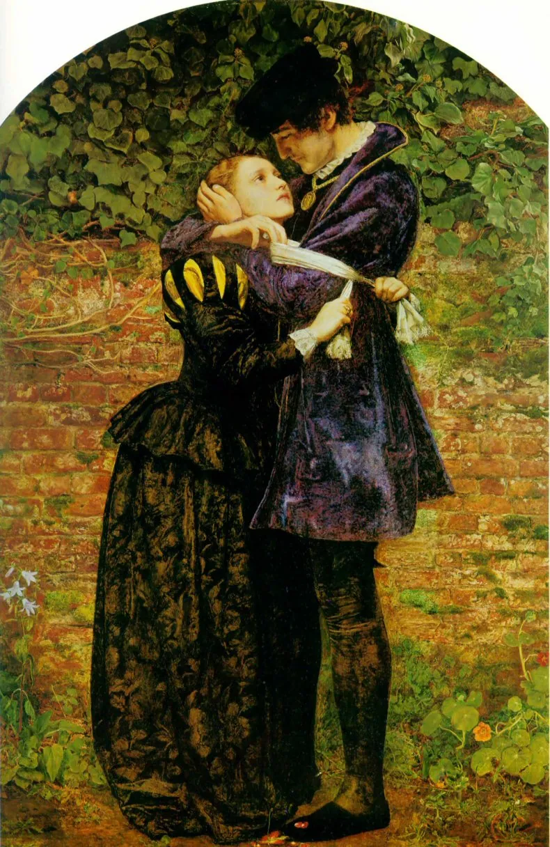 Un hugonote, de John Everett Millais