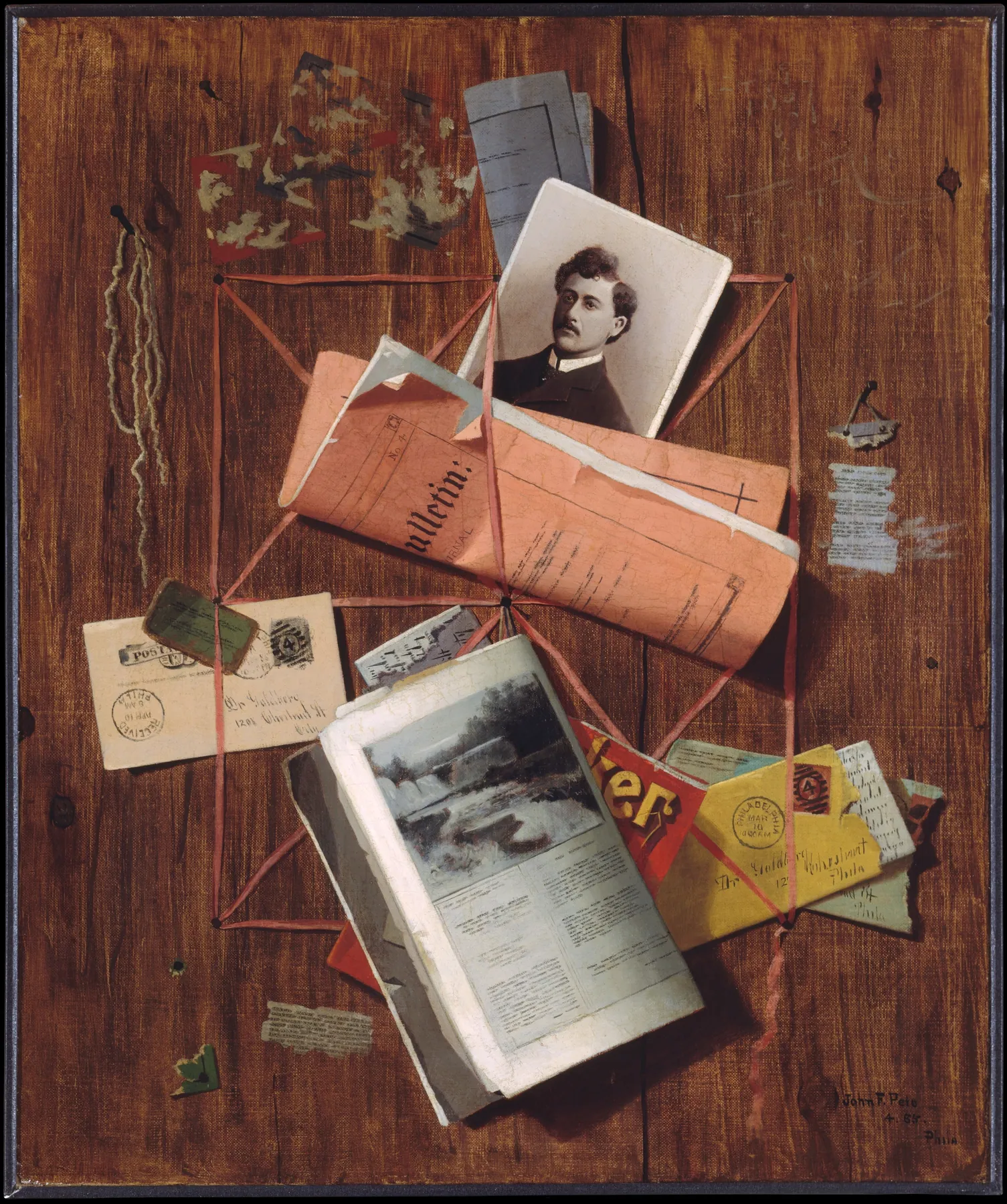 Tablero de oficina, de John F. Peto