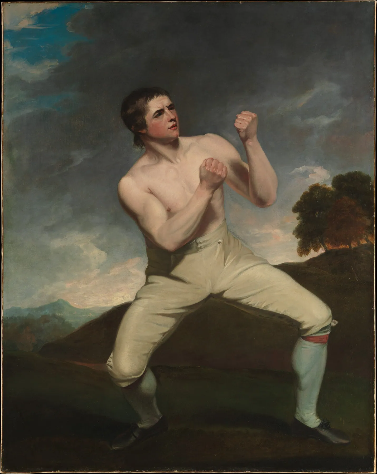 Richard Humphreys, el boxeador, de John Hoppner