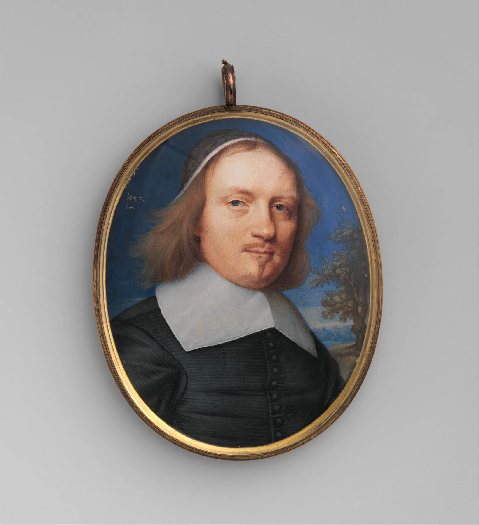 Doctor Brian Walton (n. hacia 1600, m. 1661), de John Hoskins