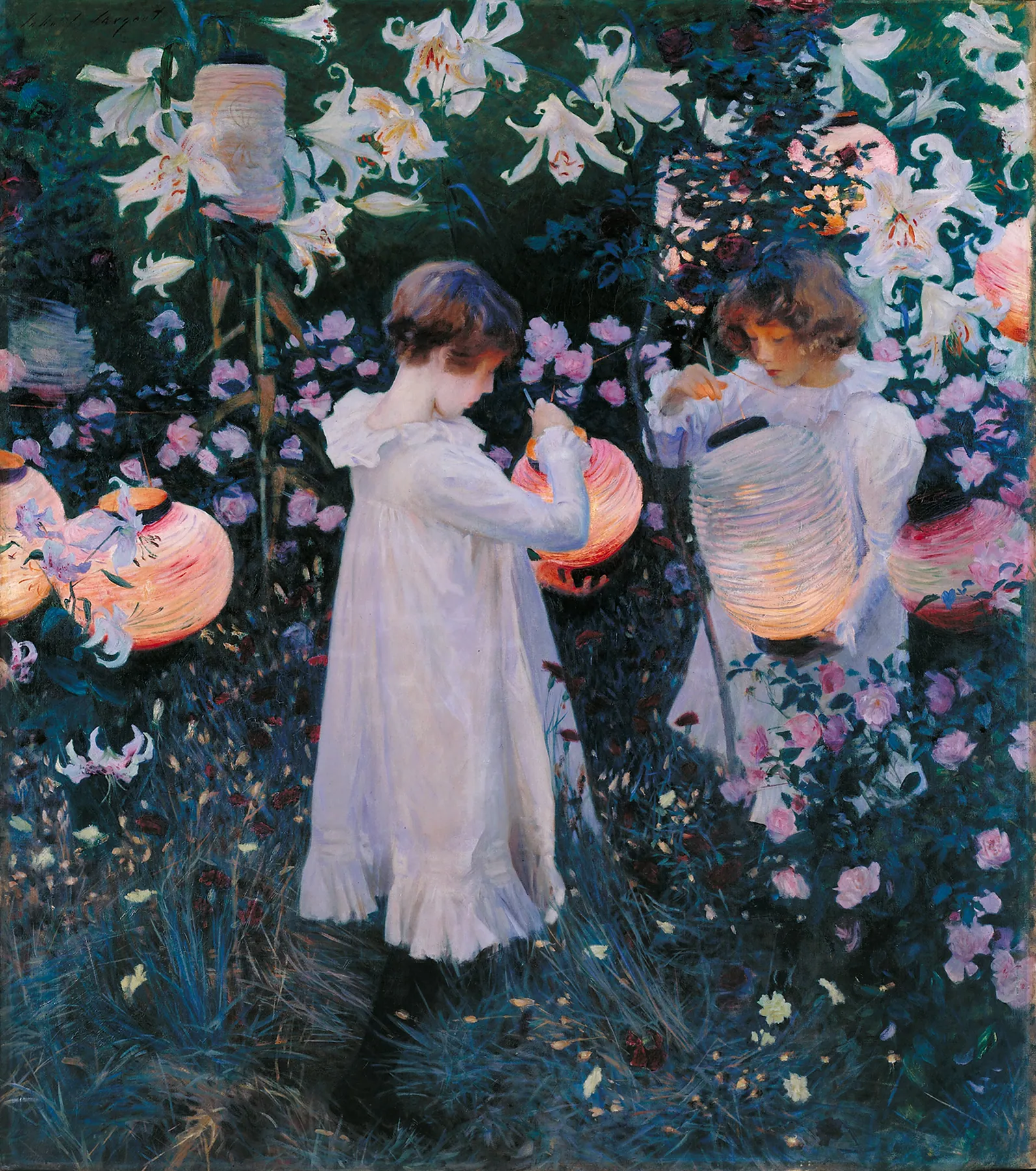 Carnation, Lily, Lily, Rose, de John Singer Sargent