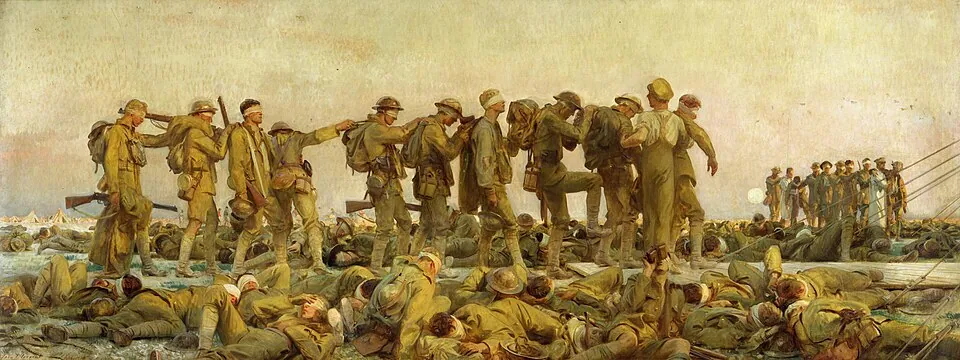 Gassed, de John Singer Sargent