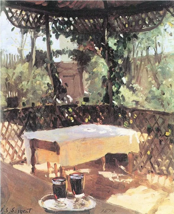 La copa de ajenjo, de John Singer Sargent