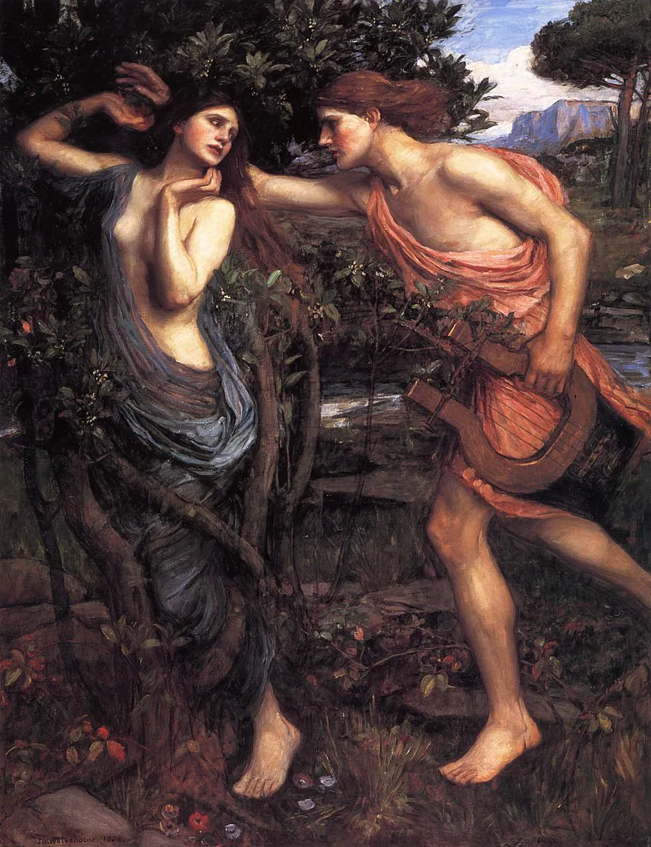 Apolo y Dafne, de John William Waterhouse