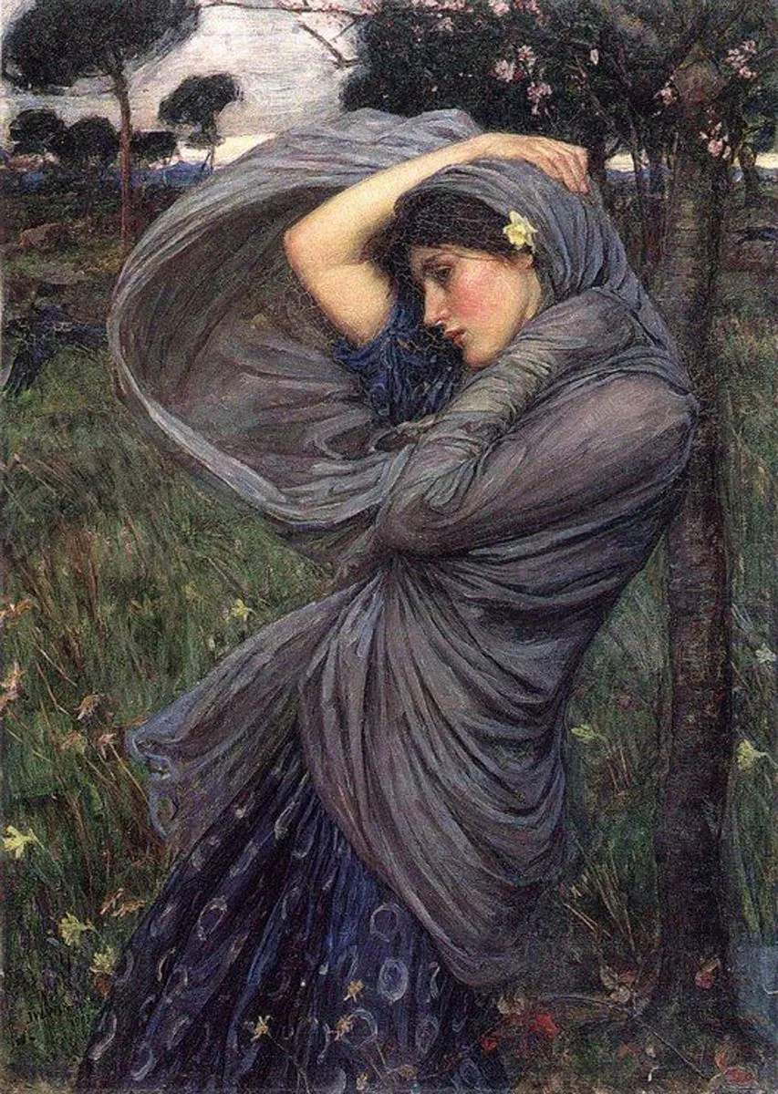 Boreas, de John William Waterhouse